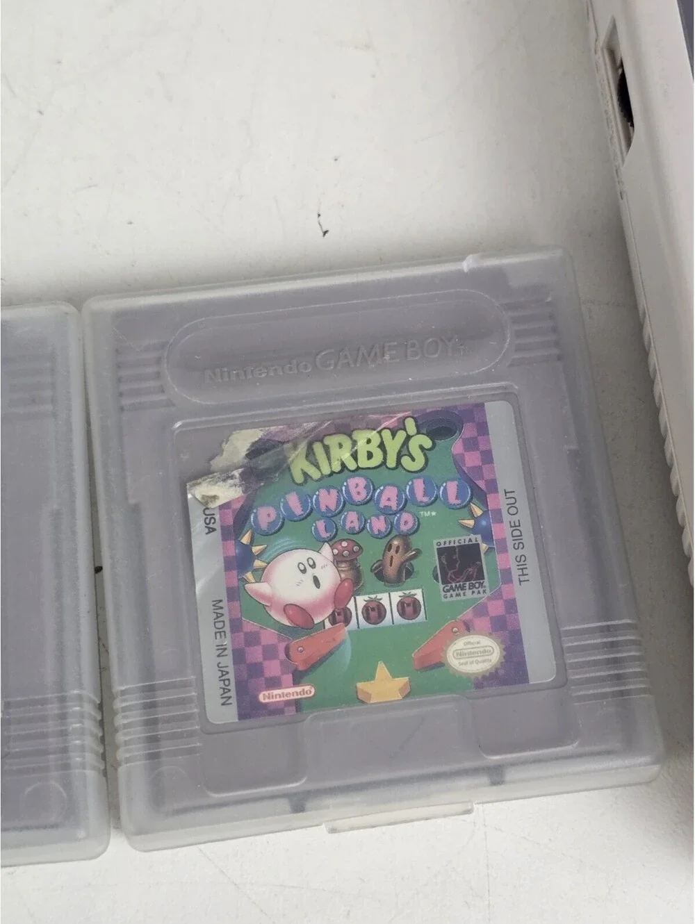 Nintendo GAME BOY DMG-01 game   Bundle Tetris Kirby's Pinball Tested & Working